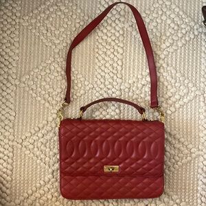 J.crew quilted shoulder bag